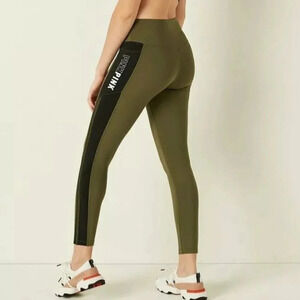 Vs PINK high waist 7/8 LEGGING WITH MESH-small like new